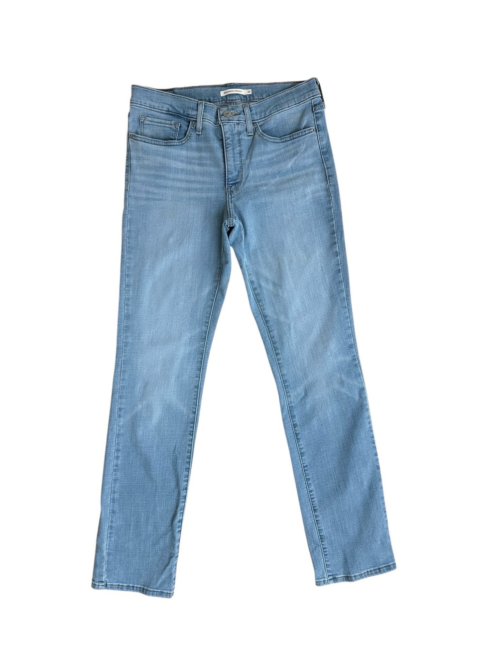 Levi’s 314 Shaping Straight Leg Light Blue Jeans